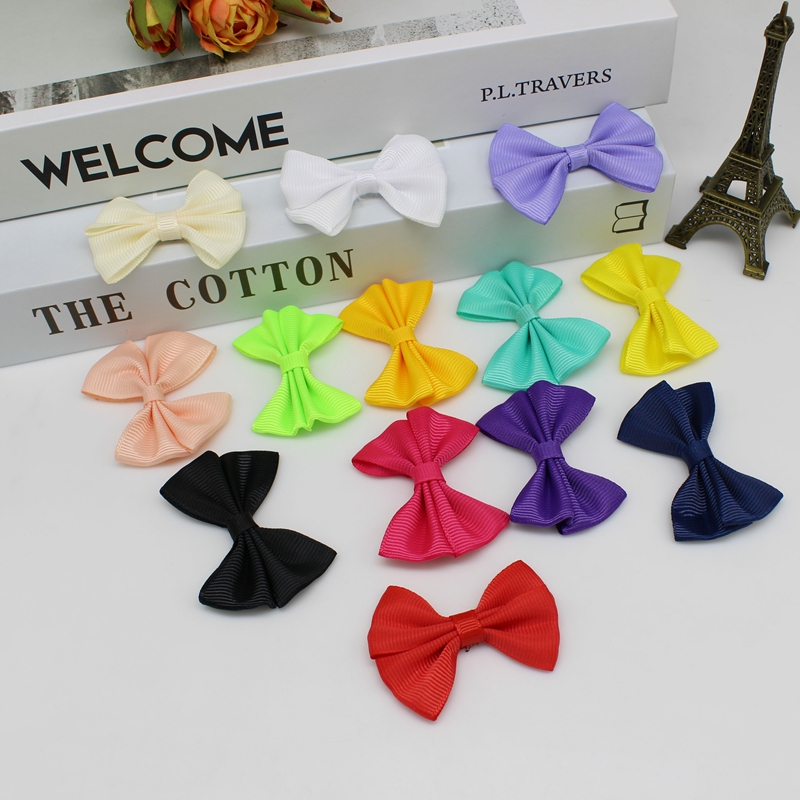 Satin Bow Tie - 10/20Pcs 5cm Satin Ribbon Bow Tie