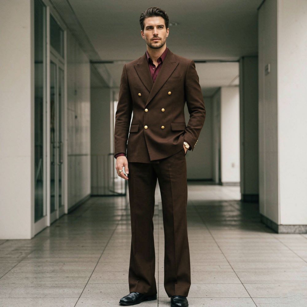 2 Pieces Men Relaxed Fit Suit  - Men'S Formal Wear For Graduation 评论和价格