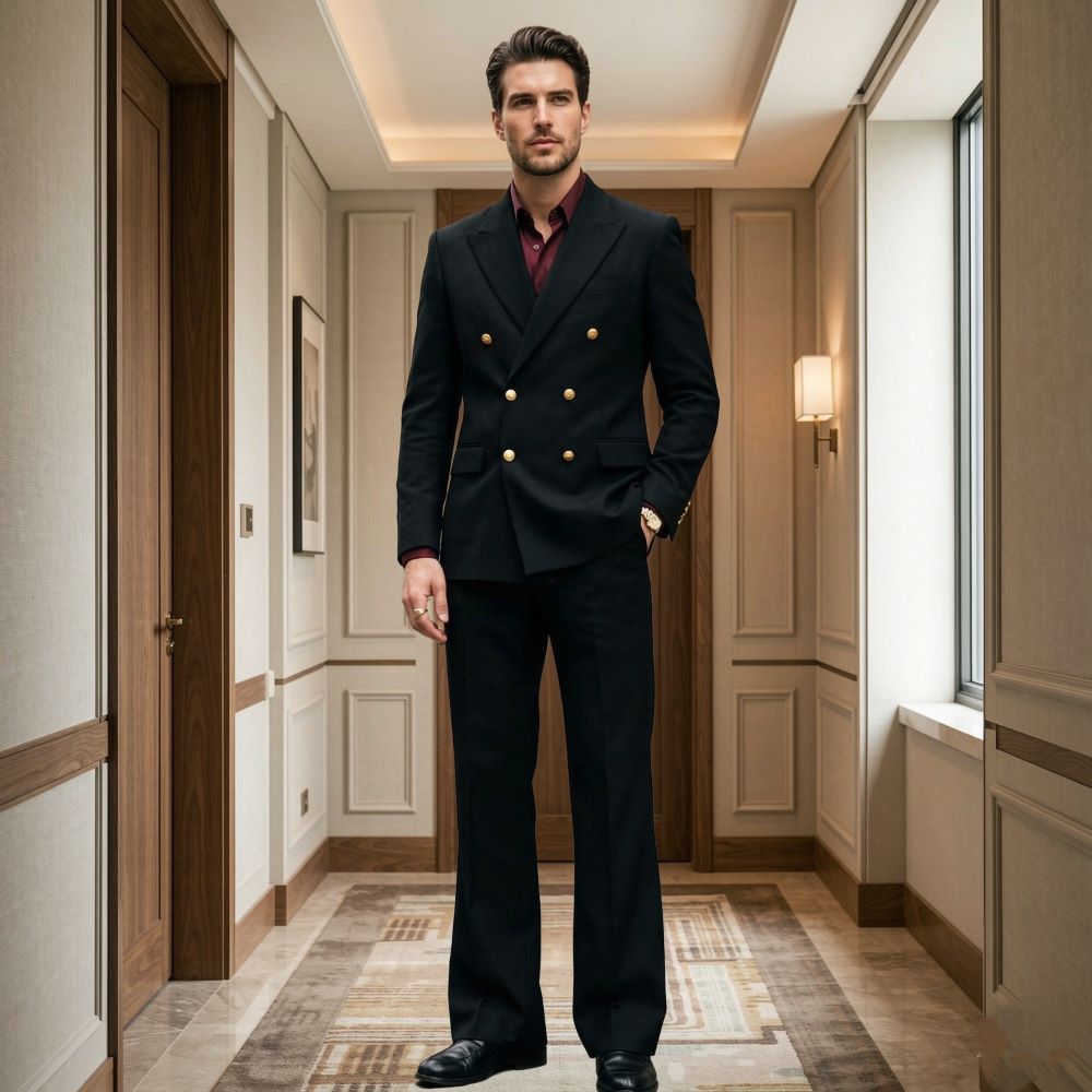 2 Pieces Men Relaxed Fit Suit  - Men'S Formal Wear For Graduation 评论和价格