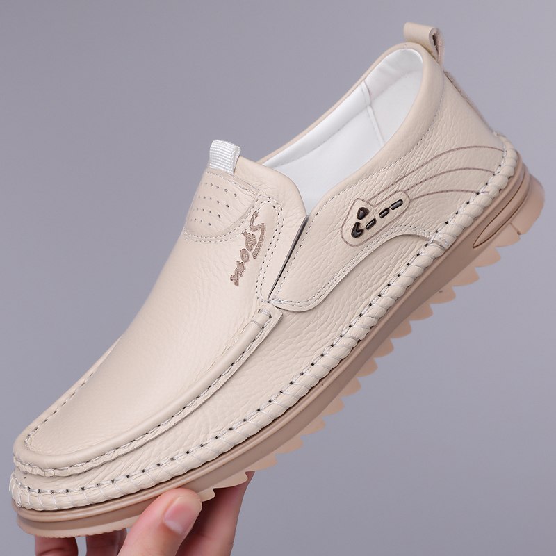 Genuine First Layer Cowhide Bu - Formal Men Daily Wear Shoes 评论和价格
