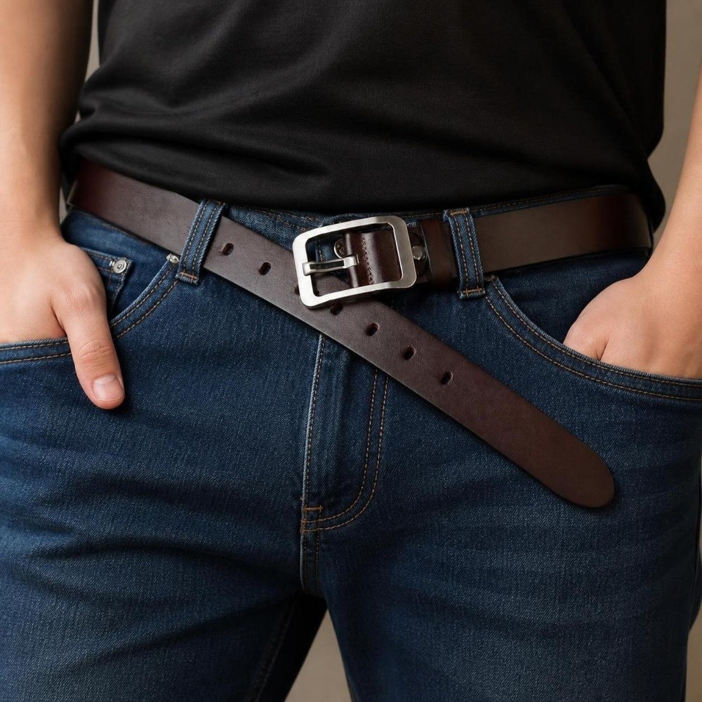 Fashion Business Casual PU Lea - Men Formal Wear With Jeans 评论和价格
