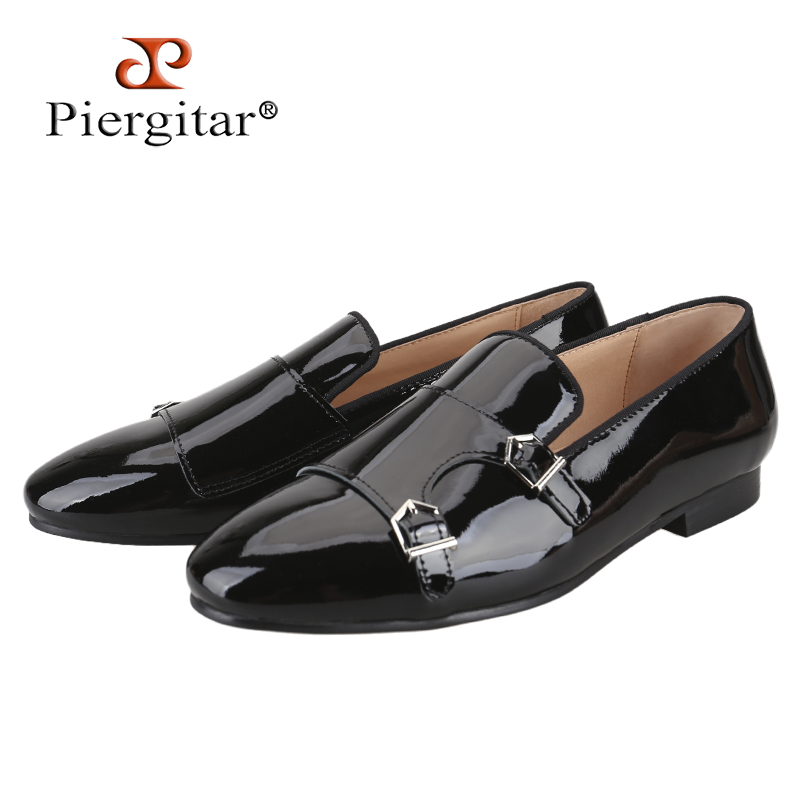 Piergitar New Black Color Pate - Men Formal Wear Fashion 评论和价格
