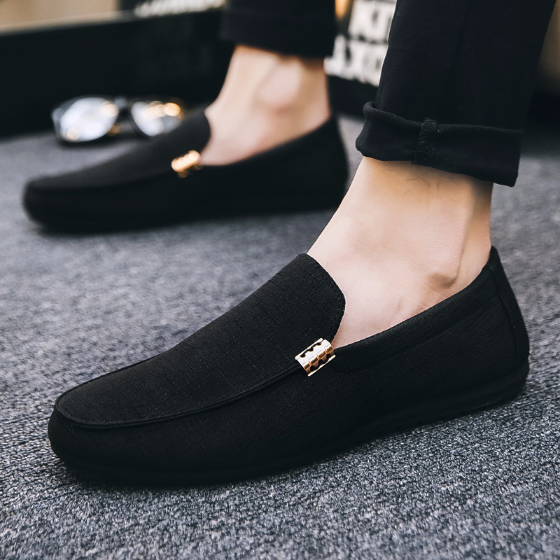Men Casual Shoes Canvas Slip O - Men Formal Wear Fashion 评论和价格