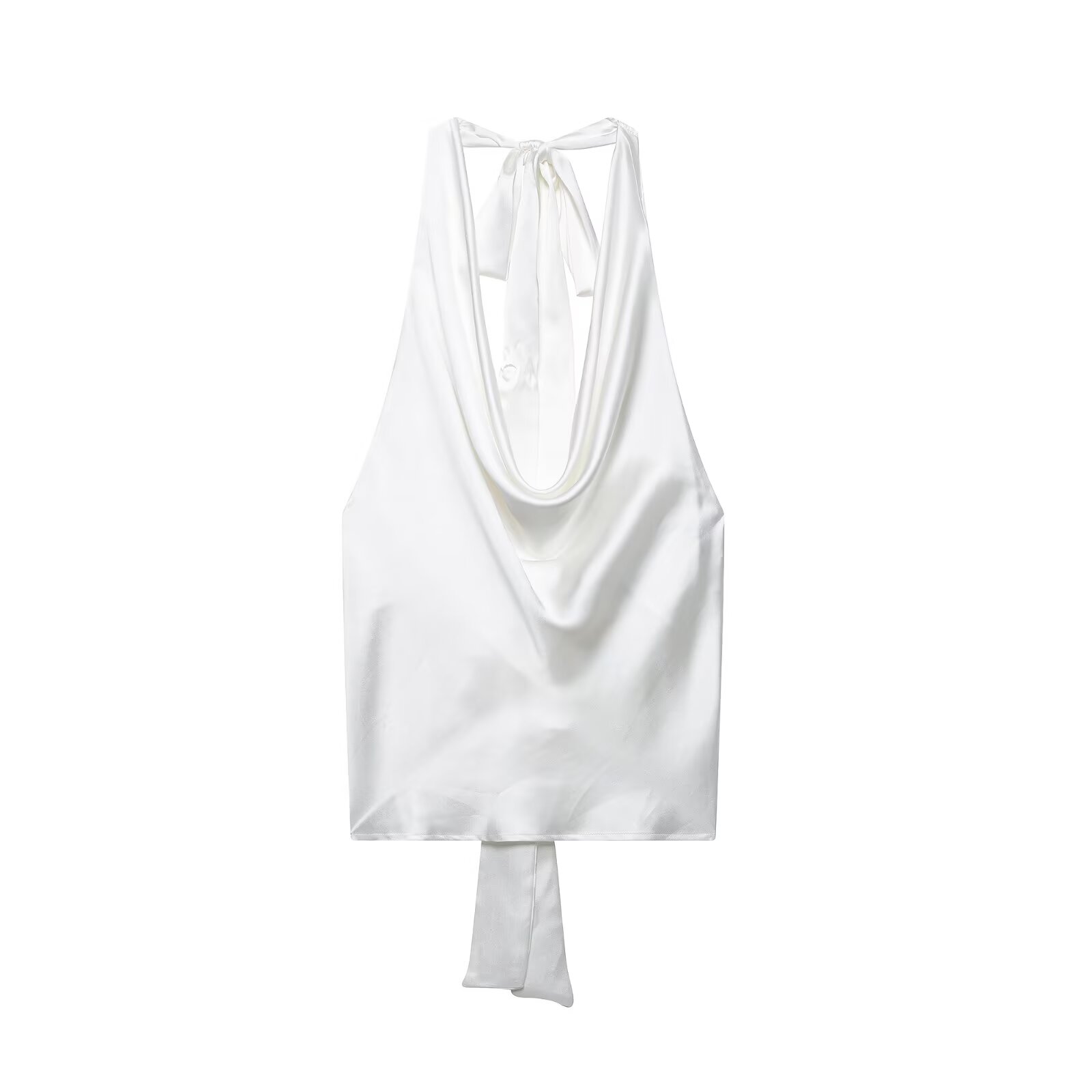 Zevity 2025 Women Sexy Sleevel - Satin Bow Tie 评论和价格