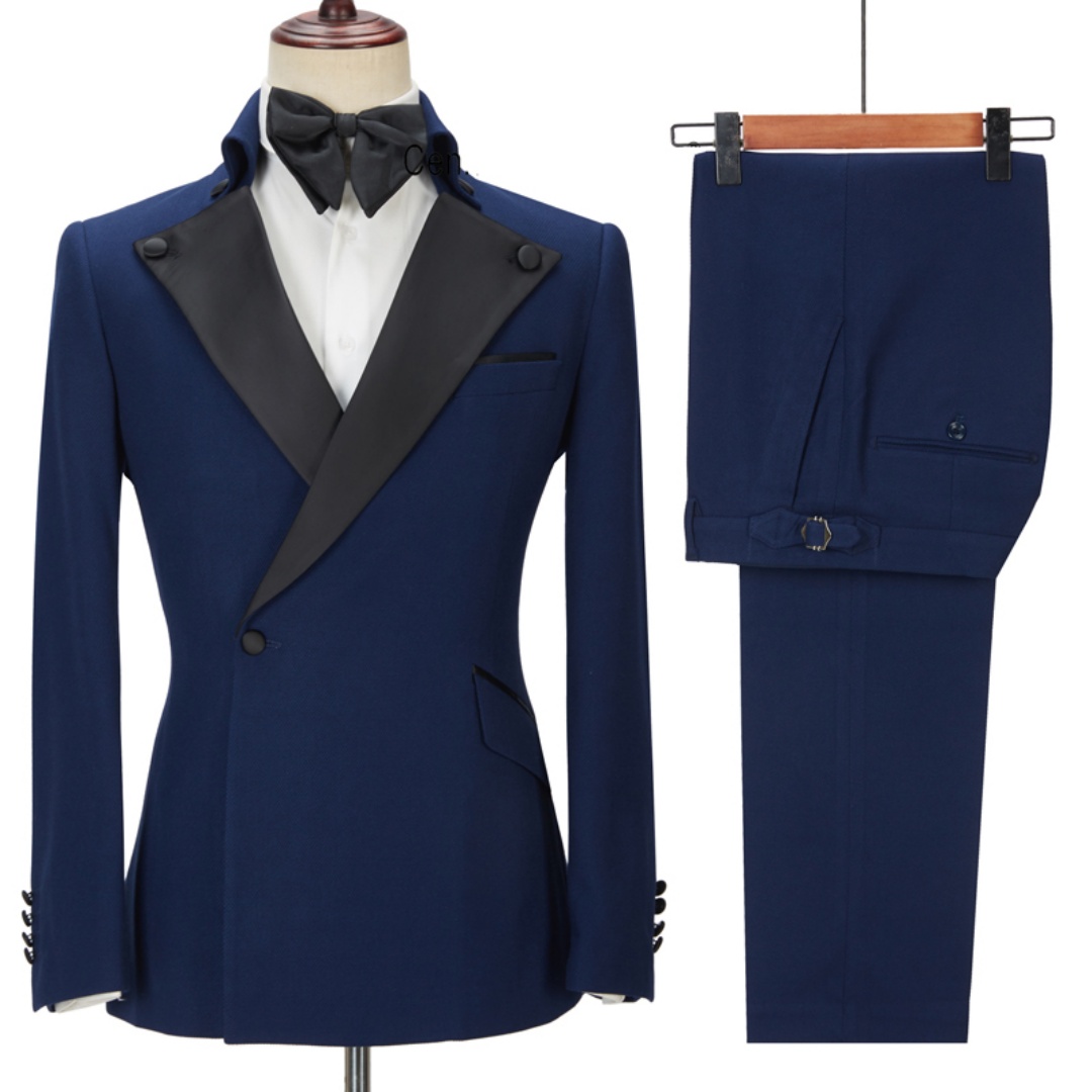Men's Tuxedo Suit One Button H - Men'S Formal Wear Not Suit 评论和价格