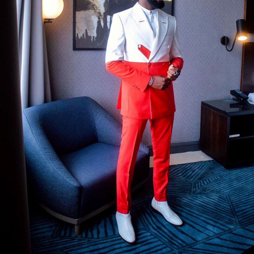 New Men's Suits 2 Pieces White - Men'S Formal Wear Not Suit 评论和价格