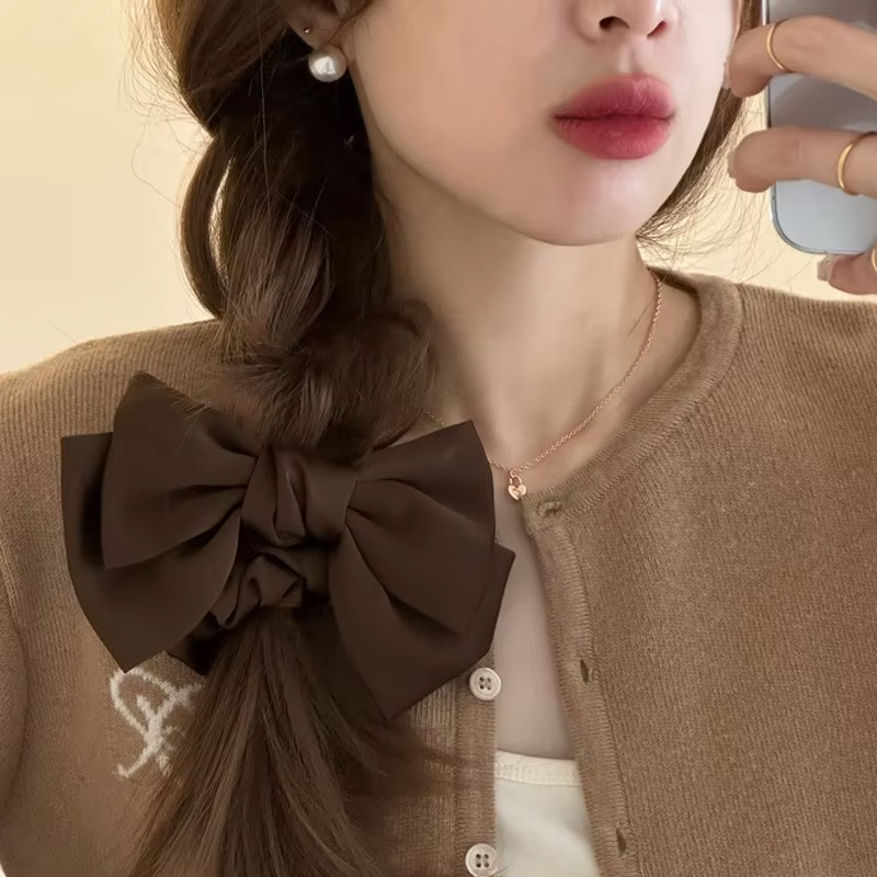 1/4pcs ZYFHTT Solid Color Sati - Satin Bow Tie 评论和价格