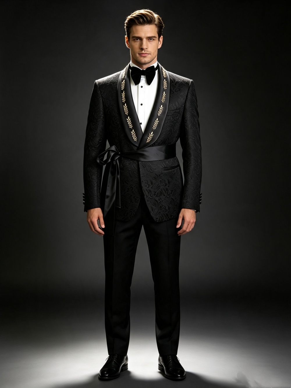 Formal Wedding Tuxedos Jacquar - Men'S Formal Wear For Graduation 评论和价格