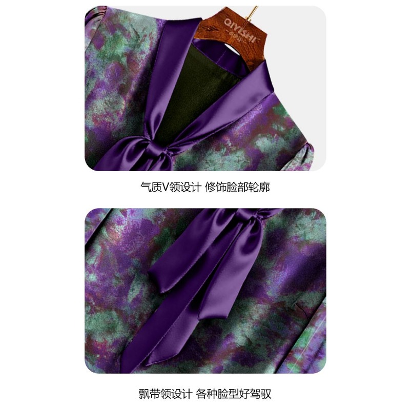 Elegant Commuter Temperament P - Satin Bow Tie 评论和价格